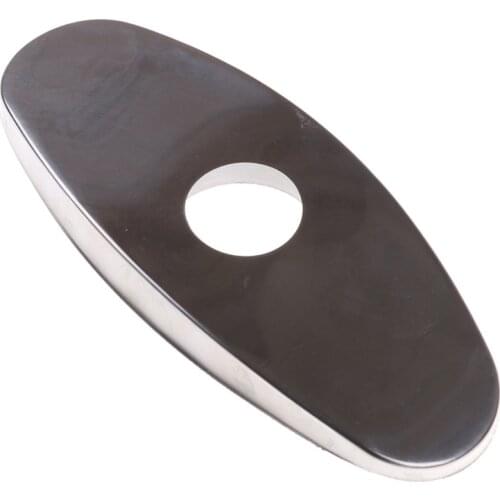 Hole Cover Deck Plate Bathroom Sink Faucet Decorate Cover Plate Mounting Holes Escutcheon Kitchen Faucet Accessories