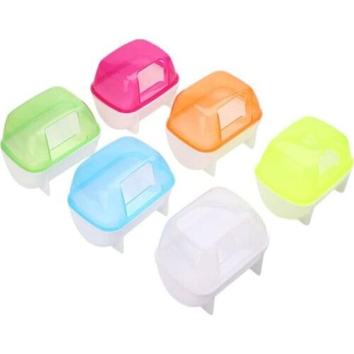 Hamster Small Pet Bathroom Bath Sand Room House Sauna Toilet Bathtub Plastic House Guinea Pig Hamster Sofa Bed Pet Supplies