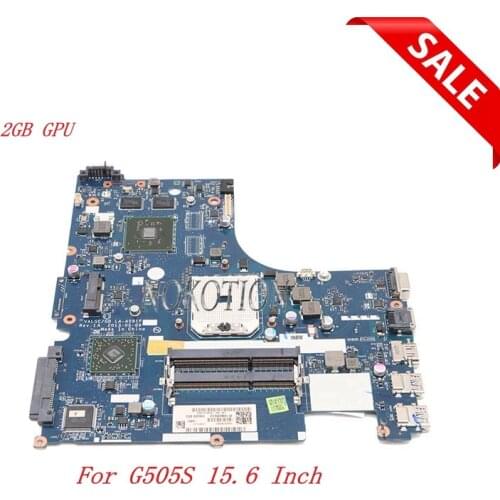 NOKOTION Laptop Motherboard For Lenovo G505S 15" VALGC/GD LA-A091P R5 M230 2GB GPU DDR3 Main board full tested