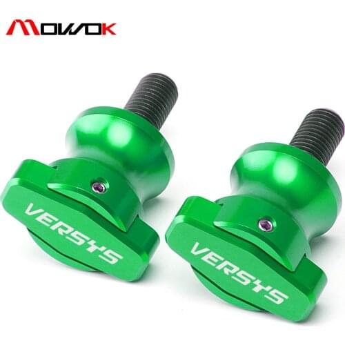 Cnc Motorcycle New Stand screws For Kawasaki VERSYS 650 1000 2012 2013 2013 2014 2015 2016 Swingarm Sliders Spool