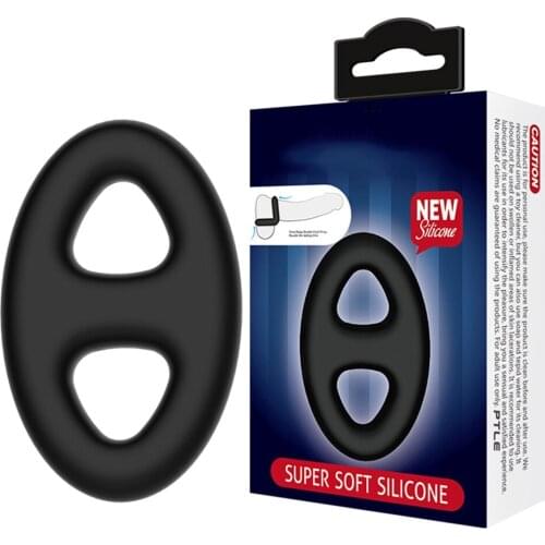 Durable Cock Ring Reusable Penis Rings Male Delay Ejaculation Lasting Cockring Extension Condom Sex Toys For Men 5