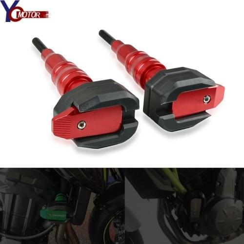 With BENELI LOGO CNC New Motorcycle Frame Crash Pads Engine Case Sliders Protector Red/Black/Glod Fit For Benelli bn 600 bn300