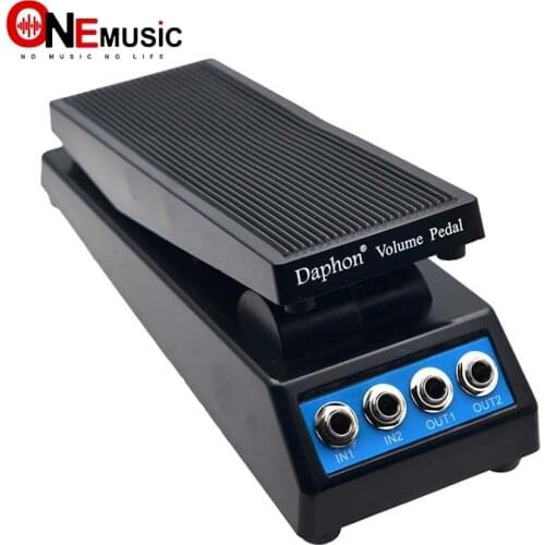 Daphon Guitar Stereo Volume Pedal DJ Guitar Effect Pedal 1511A Stereo In + Out