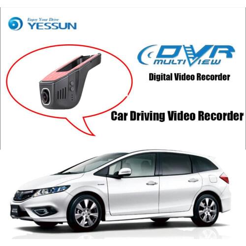 YESSUN for Honda Jade Car DVR Driving Video Recorder Mini Control APP Wifi Camera Registrator Dash Cam Night Vision