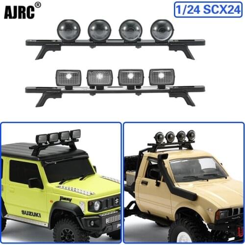1/18 Xiaomi Jimny 1/10 Wpl 1/24 Axial Scx24 Roof Light Square Light/round Light Rc Roof Light