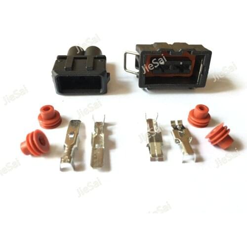2 Pin 357 972 762 Female Male Kit Sound Horn Connector Wire Harness Automotive Connector Molex