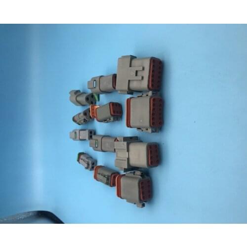 6 models Deutsch DT06/DT04 2/3/4/6/8/12 Pin Engine/Gearbox waterproof electrical connector for car,bus,motor,truck