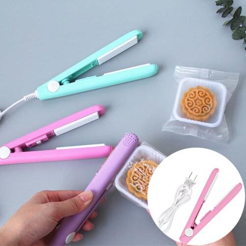 Mini hand-held electric household food vacuum sealing machine sealing machine sealing machine hot clamping machine bag