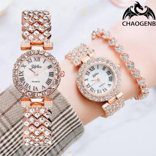 CHAOGENB Women's Bracelet Watches