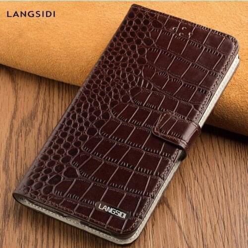 Genuine Leather flip case for iphone 12 Mini 11 pro max X XS Max XR 6 6s 8 7 plus 5 5s SE 2020 phone Cover wallet with card slot