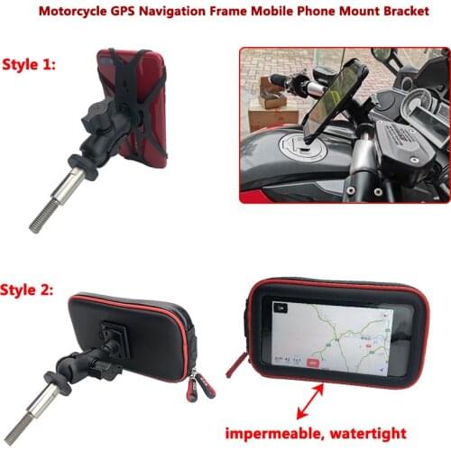 Action Camera Holder For BMW R1200 RT / R1200RT LC/ R1250 RT/ K1600 GT/K1600 GTL GPS Navigation Frame Mobile Phone Mount Bracket