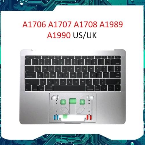 Brand new TOPCASE FOR macbook pro A1706 A1707 A1708 A1989 A1990 us uk Keyboard with top case topcase