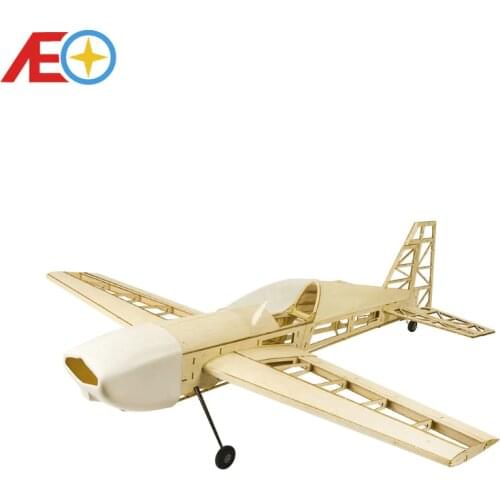 New Version EX330 1000mm Laser Cut Balsa Kit Balsawood 3D Airplane Model Building (Gas Power Electric Power) WOOD PLANE RC