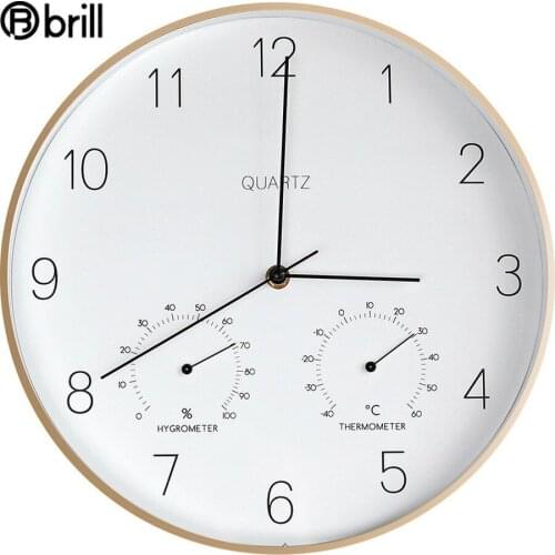 Nordic Light Luxury Wall Clock Household Creative Digital Mute Quartz Clock Simple Style Clocks Wall Home Decor Living Room Gift