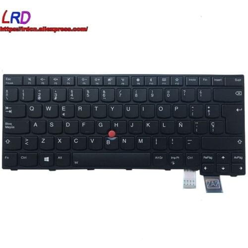 New ES Latin Spanish Brand new original Backlit Keyboard for Lenovo Thinkpad T470P Laptop 01EP478 01EP437
