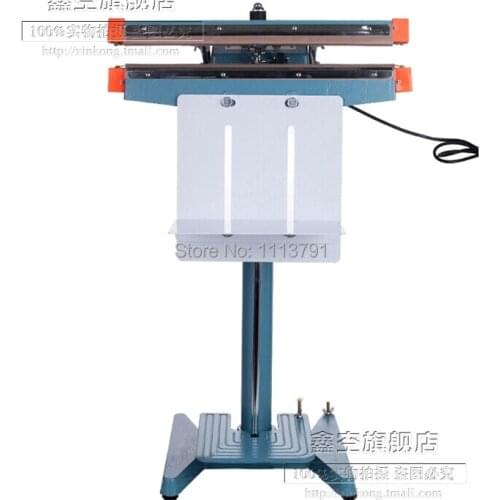 Foot Pedal Impulse Sealer ,heat sealing machine,Plastic Bag sealer, double-sided heat sealing machine ,Sealing Length 350mm