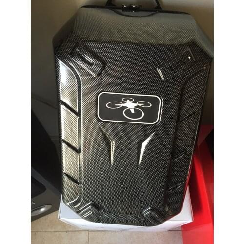 Carbon Fibre Backpack Bag Carrying Case Hardshell Hard Shell for DJI Phantom 4 3 FPV Drone RC Quadcopter Free Shipping