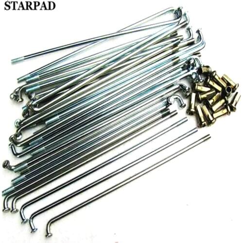 STARPAD Free shipping, 36 pieces/lot ,Chinese cabbage zongshen gy off-road motorcycle after 18 taborets spokes 4wd 170mm spokes