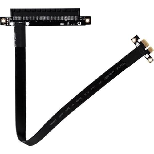 High Rate New Design 1X to 16X PCI-E PCIE PCI Express Riser Card Extender Molex Adapter For Bitcoin Mining Miner Antminer