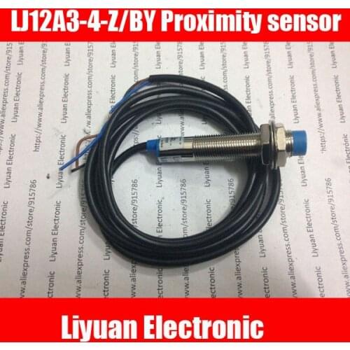 1pcs LJ12A3-4-Z /BY Pro Proximity sensor PNP three wire DC6-36V 12MM proximity switch