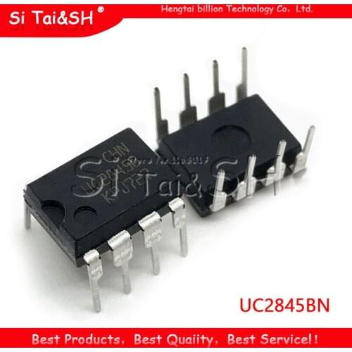 10pcs UC2845BN DIP8 UC2845B DIP-8 UC2845 DIP 2845 UC2845AN UC2845A UC2845N