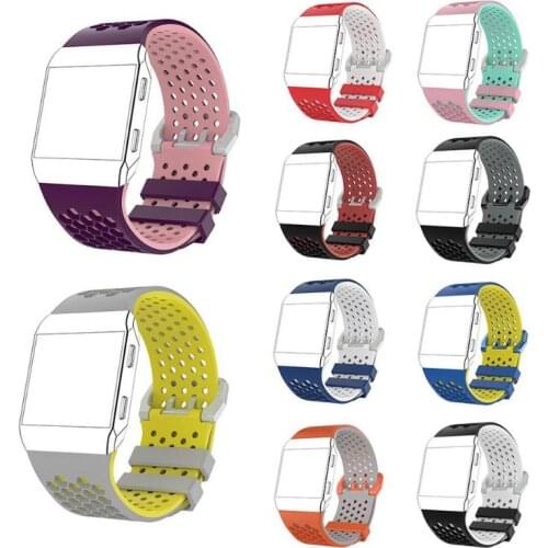 100pcs High Quality Soft Silicone Replacement Bands For Fitbit Ionic Watch Fitness Bracelet For Smart fitness bracelet smartband