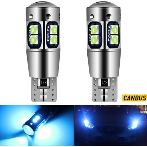 2Pcs T10 W5W Canbus LED Lamp Parking Light Bulb for VW Passat B5 B6 B7 B5.5 CC Bora Tiguan Touareg Touran GTI Jetta Polo Carfter