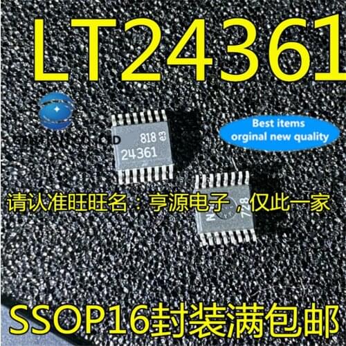 5Pcs LT2436 LT24361 LT2436-1CGN LTC2436-1CGN A / D converter chip in stock 100% new and original