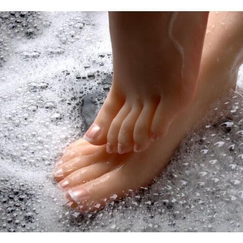 Free Shipping!! Fashionable Female Lifelike Foot Mannequin Socks Mannequin Foot For Display