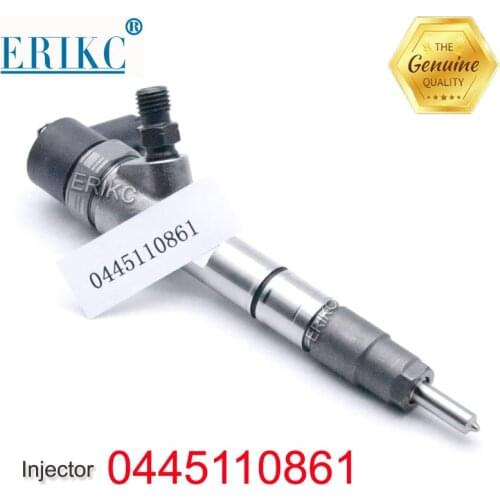 ERIKC Diesel Engine Parts Injector 0445 110 861 Diesel Fuel Injector 0 445 110 861 Car Spare Parts 0445110861