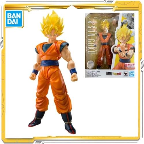 Quick Delivery Original Bandai Dragon Ball Z Shf Super Saiyan Goku Full Power Cell Game Anime Figure Model Action Figuras Gift