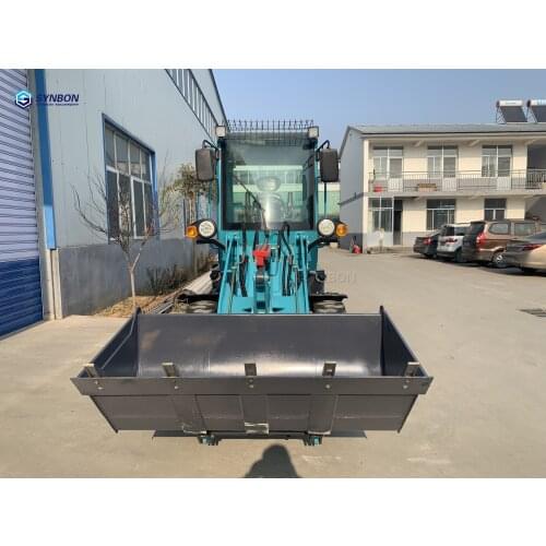SYNBON Mini Wheel Loader Front Shovel Agriculture Farm Garden Loader 0. 8ton SY908E