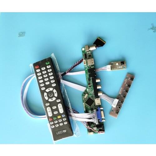 Kit for LTN116AT01 1366x768 USB Panel 40pin Screen Audio VGA TV HDMI Remote LED LCD Controller Doard Display AV LVDS Monitor