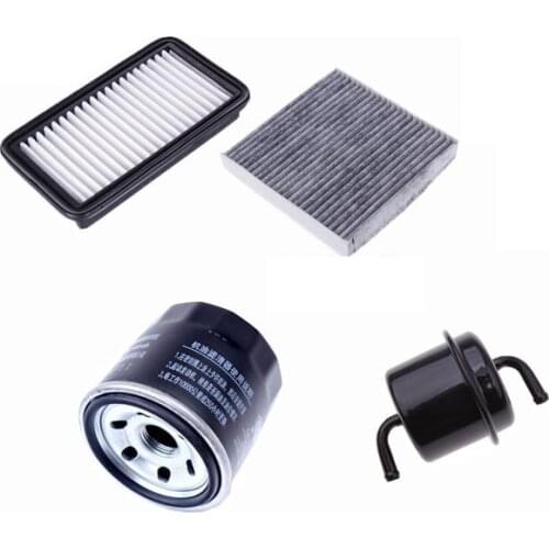 Set filters used for Suzuki SX4 1.6 Four filter OEM: 13780-79J00 95860-63J10-000 15403-77J00 15208-53J00