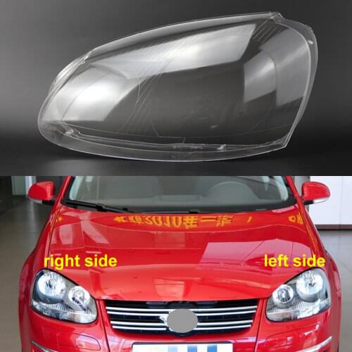 Transparent Lampshade Front Headlight Shell Headhights Cover For Volkswagen VW Jetta (Sagitar) 2006 2007 2008 2009 2010 2011