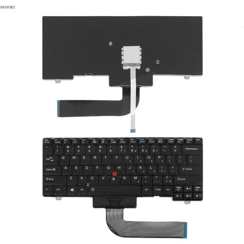 New US Keyboard for ThinkPad L410 L420 L412 L510 L512 SL410 SL510 BLACK Laptop With Pointing Stick Without Frame