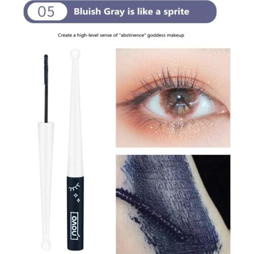 NEW Colors Mascara Mini Brush Longlasting Slender Curls Waterproof No Blooming Eyelash Makeup Prime Base Mascara Cosmetic TSLM1