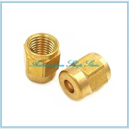 Pn nut Check valve Fittings Machine lubrication oil circuit accessories copper Tubing nut