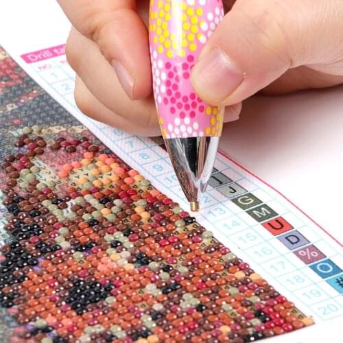 Professional Diamond Painting Tool Cute Point Drill Pen Diamond Embroidery Accessory Diamond Painting Cross Stitch Tool Kits