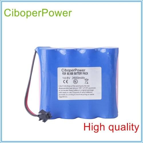 Manufacturers sales ECG battery Replacement For 2600mAH Electrocardiogram machine battery for ML1500 ML1100