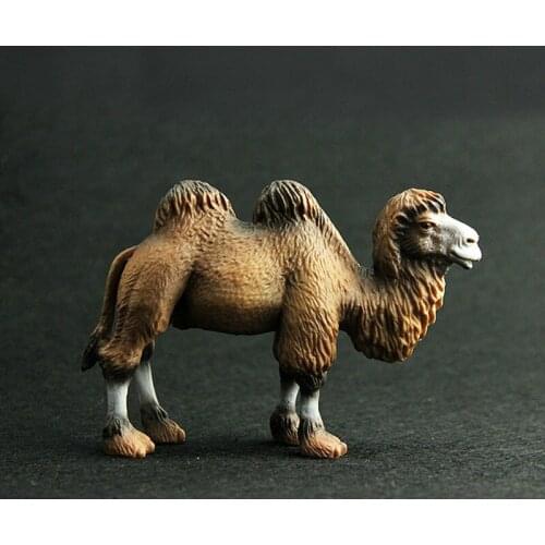 PVC Animals World Mongolia Camel Staric Model Plastic Action Figures Toys Gift for Kids Early Education Toy