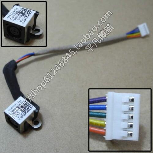 DC Power Jack with cable For Dell Inspiron 1318 Studio 1340 0T965H laptop DC-IN Flex Cable