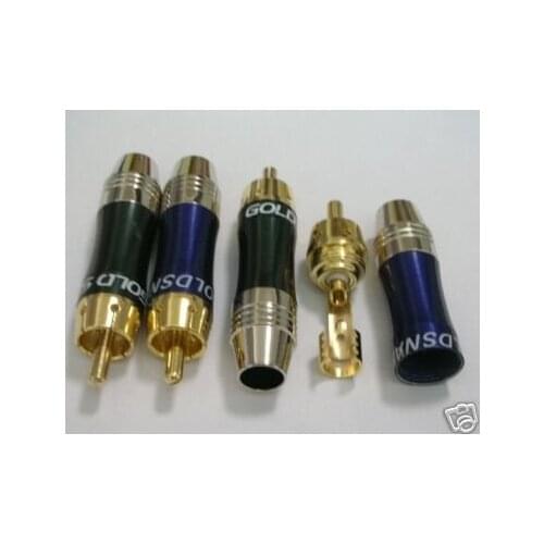 RCA CD Audio Interconnect Plug Connector BG006 100-pair