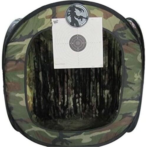 Tactical Foldable Target Tent Trap Airsoft Slingshot BB Trap Net Auto Pop-up Shooting Target Tent BB Target Holder Case