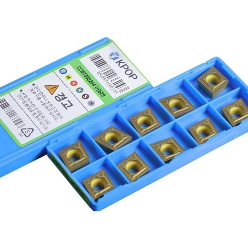 CCMT09T304 GK FK HQ CCMT060204 High Quality Turning Tool Coated Carbide Inserts CNC Lathe Tools CCMT Frame Lathe