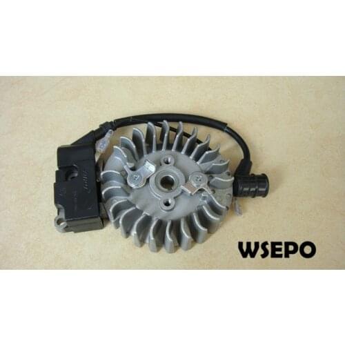 Top Quality! Spark Ignition Coil&Flywheel Kit for 45CC Universal Gasoline/Petrol 2 Stroke Small Chainsaw/Wood Spliter