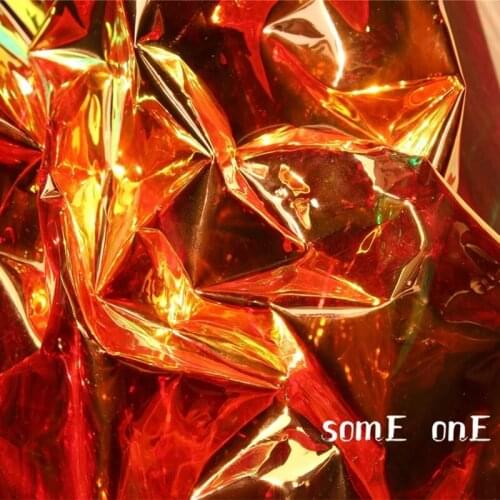 0.2mm Tpu Fabric laser PVC Plastic Fluorescent Orange Waterproof DIY Raincoat Reflective Clothes Bags Decor Designer Fabric