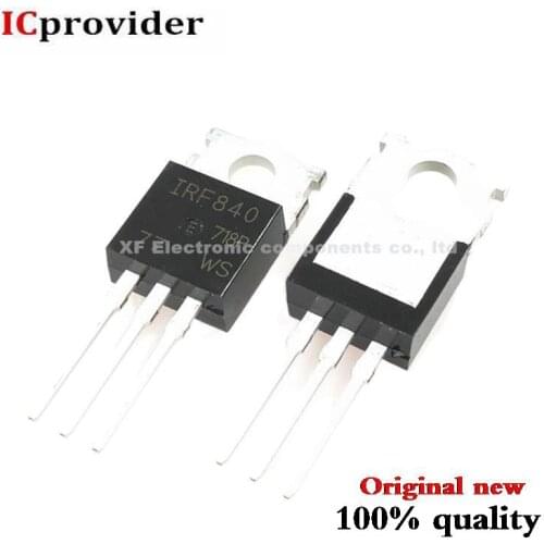 100pcs/LOT IRF840 IRF840PBF TO-220 TO220