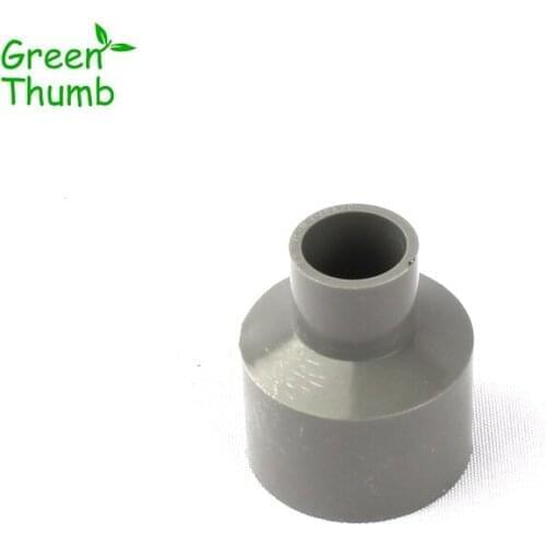 3pcs Inner Diameter 20mm-40mm PVC Straight Connector Horticultural Irrigation Plastic Fittings Green Thumb PVC Joints