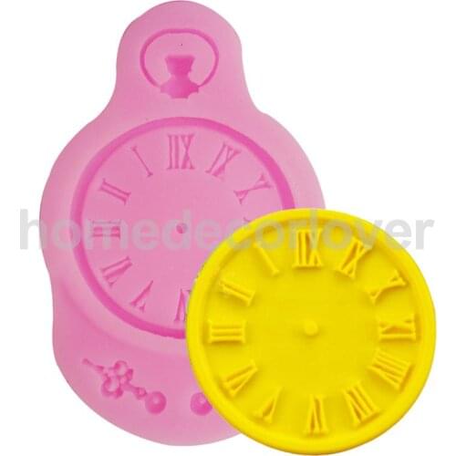 3D Watch Pattern Silicone Fondant Mould Cake Ice Paste Mold Tool